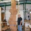 Lou with Center Mesquite Slab for Dancing Trees