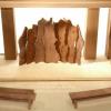 Dancing Trees Scale Model with 7 Slabs of Mesquite