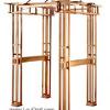 Cedar
Pergola / Arbor
W60"xL60"xH84"