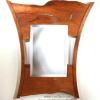 Free Form
Beveled Mirror
W2"xL36"xH40"
Mesquite with turquoise inlay
Mirror Made in the USA