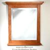 Reagor 
Beveled Mirror
W3"xL24"xH30"
Mesquite only no turquoise
Mirror Made in the USA