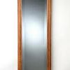 Turquoise Line 
Beveled Mirror
W2"xL10"xH30"
Mesquite with turquoise inlay