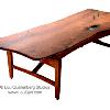 Arched 
Coffee Table
W28"xL62"xH18"
Mesquite with turquoise inlay