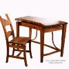 Mesquite Writing Desk & Chair
 Desk W24"xL48"xH32"
Mesquite only no turquoise